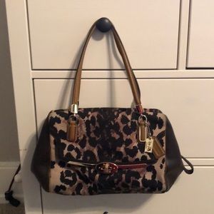 Coach Madison Ocelot Small Purse